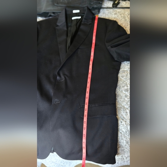 Calvin Klein Slim FIt Men's Black Blazer Sz XL - Picture 14 of 15